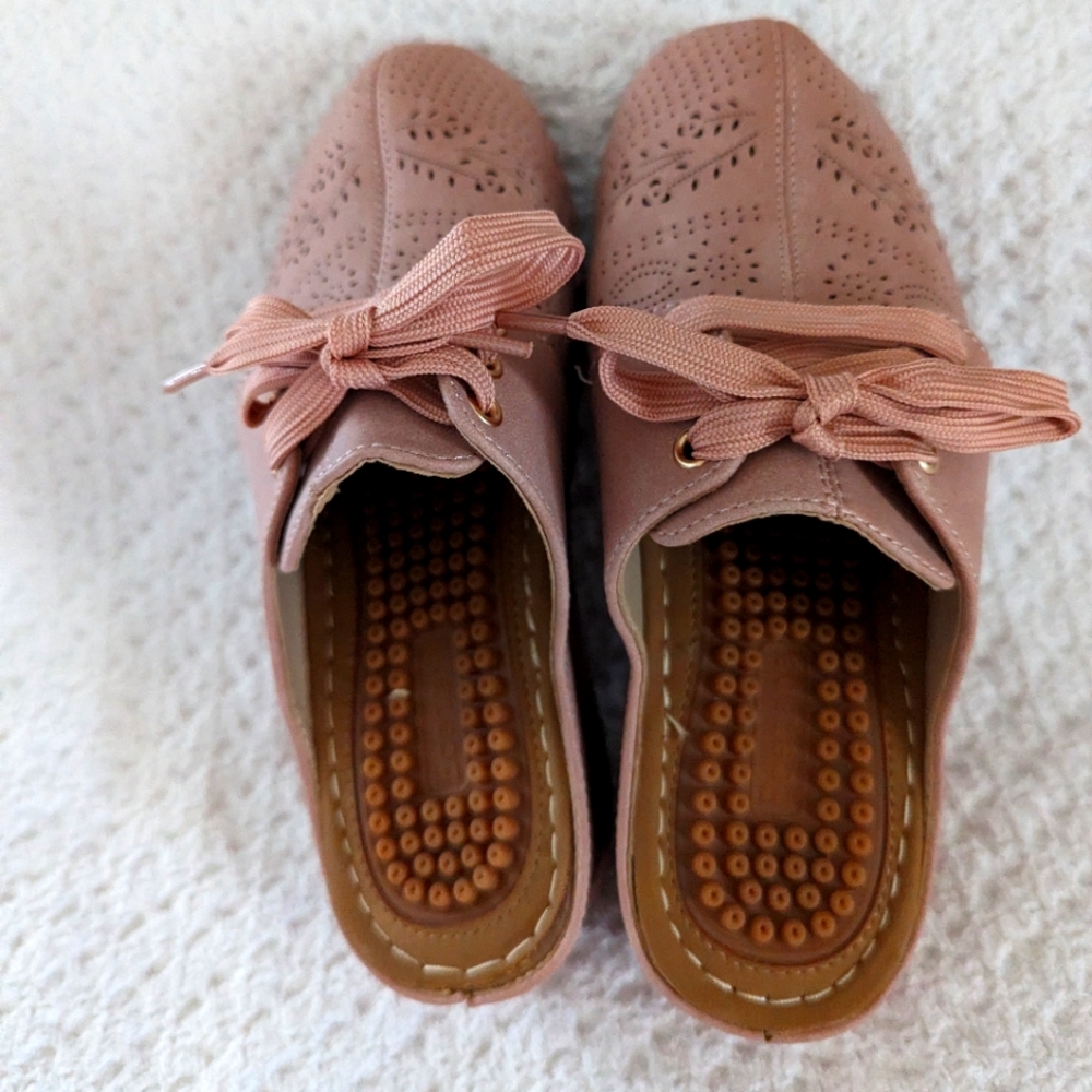 Ecetana Mules for Women Slip on Clogs Shoes with Arch Support Casual Summer